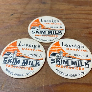 Lassig’s Dairy Skim Milk set of three