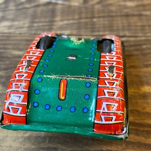 Small Japanese Tank Tin Toy image 2