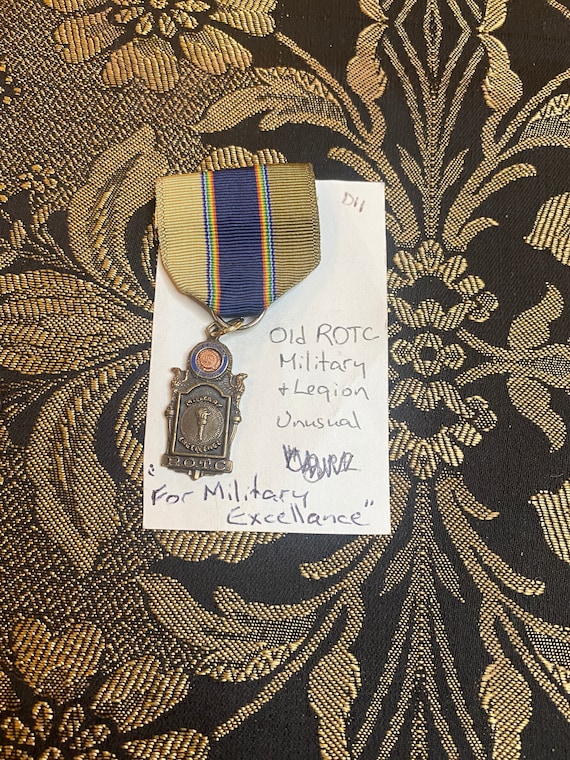 American Legion Military Excellence R.O.T.C Award Etsy