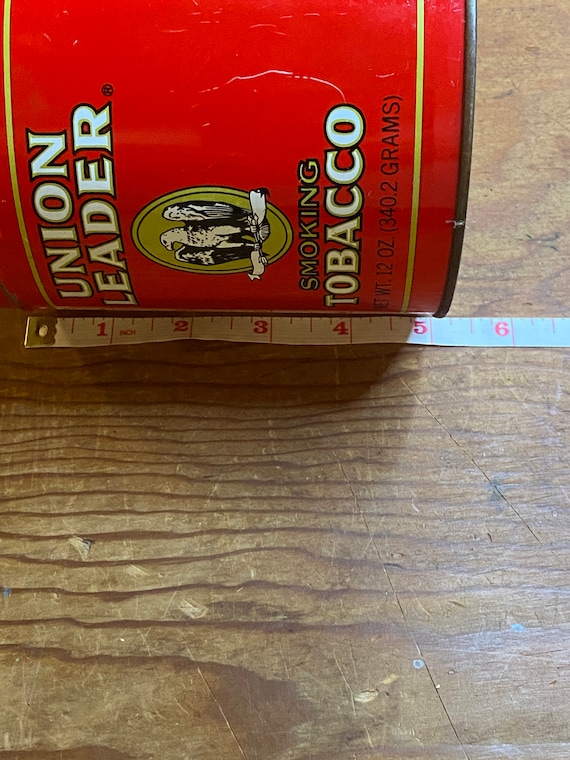 union leader smoking tobacco tin Union Leader Tobacco Tin