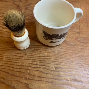 Packard Shaving Mug with Brush