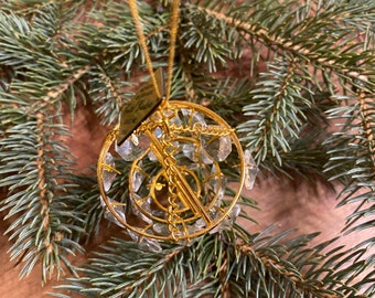 Crystal Chandelier Christmas Ornament