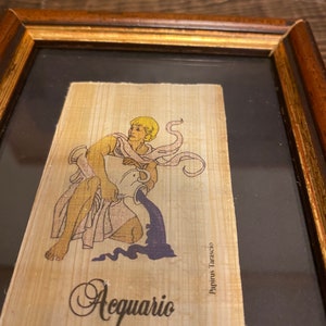 Example of Papyrus paper with artwork