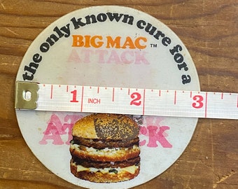 Mcdonalds Big Mac Attack Holographic Decal - Etsy