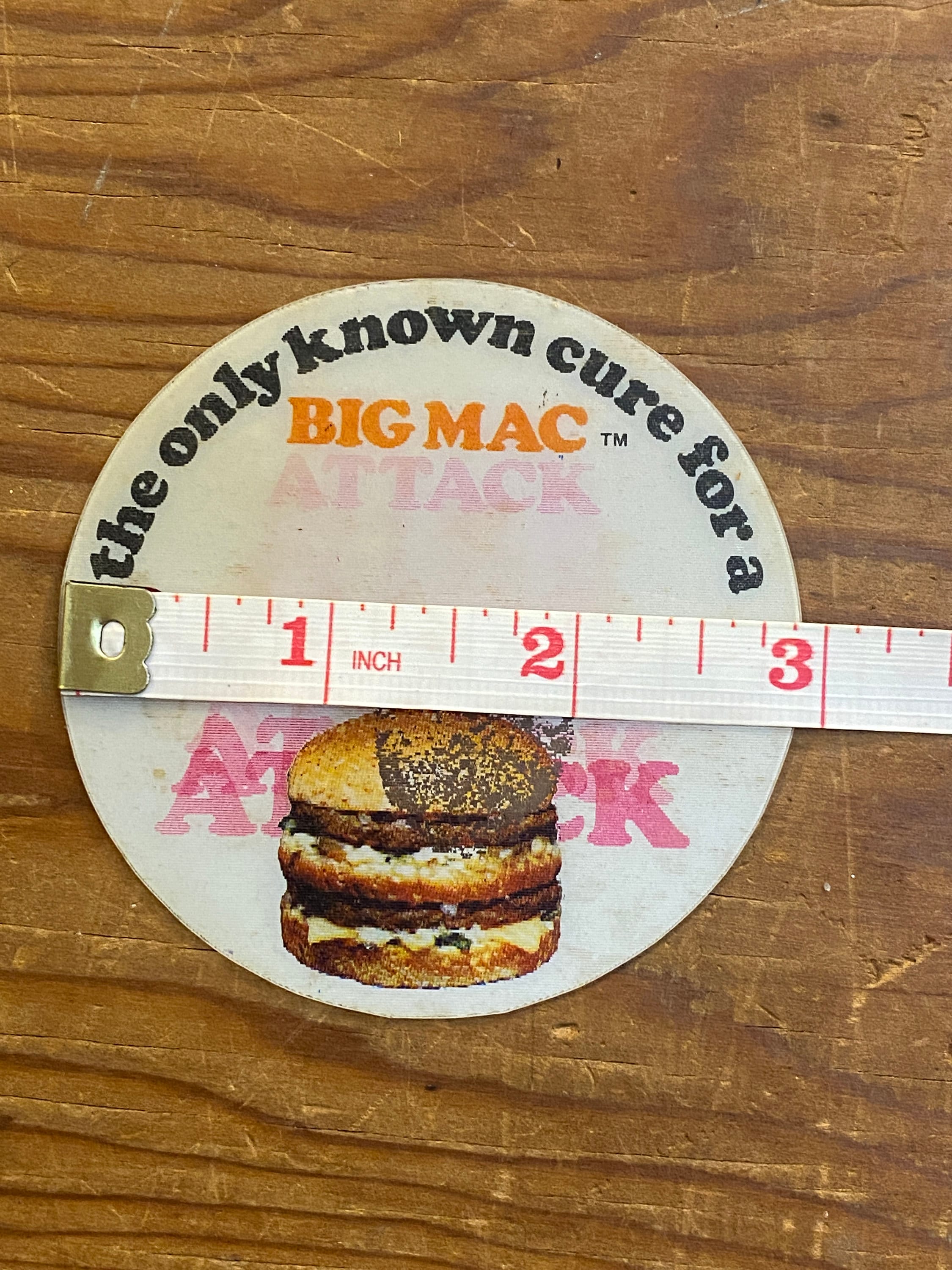 Mcdonalds Big Mac Attack Holographic Decal - Etsy