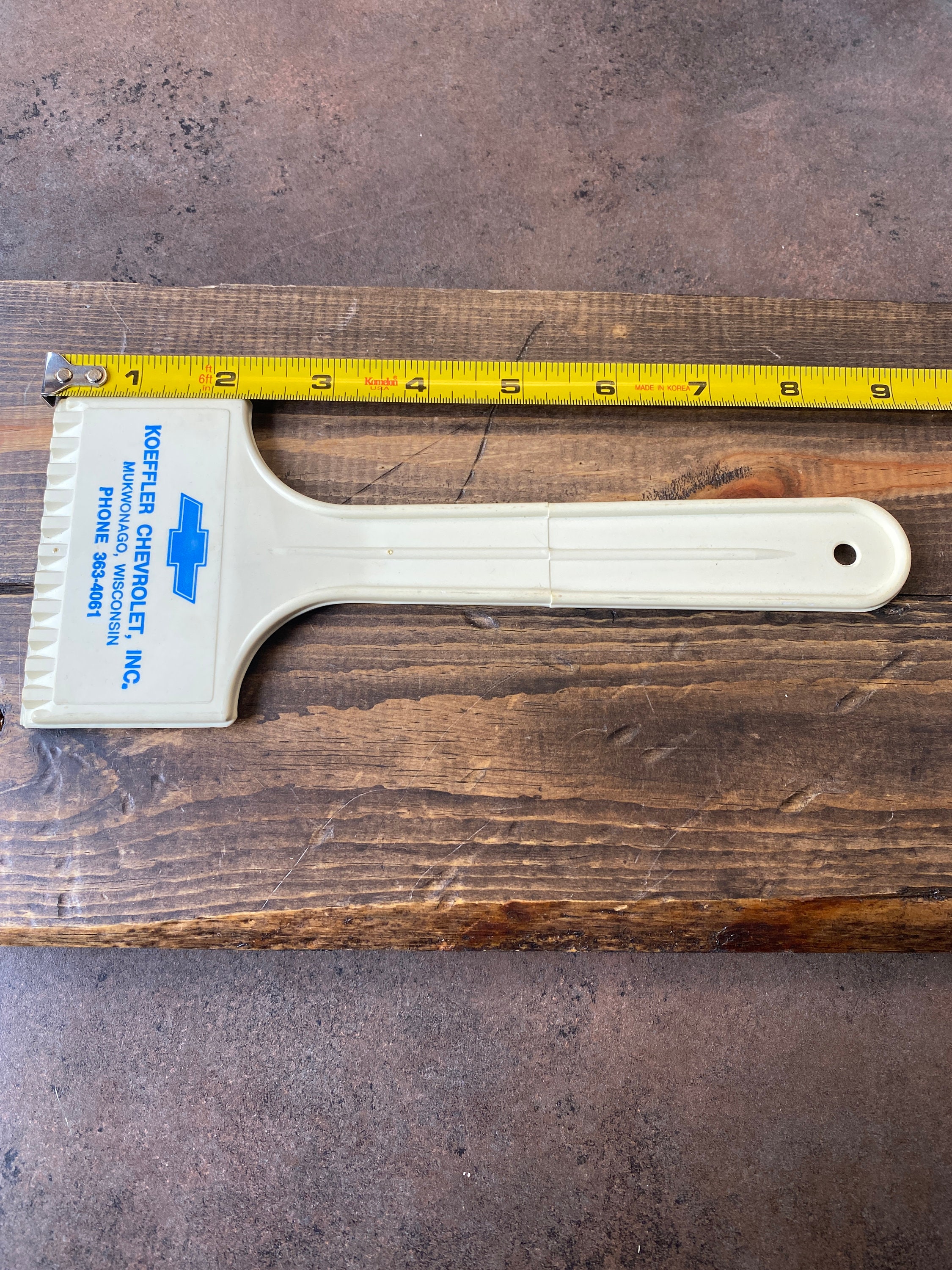 Lot of (4) Vintage Ice scrapers