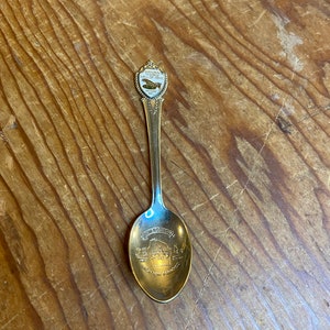 Vintage National Fishing Hall of Fame Souvenir Spoon