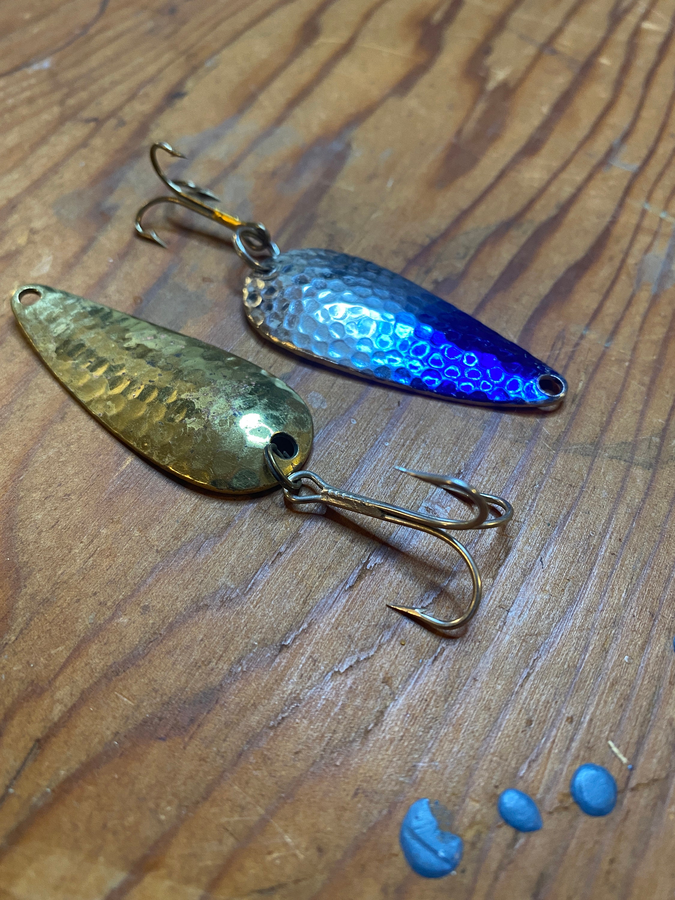 Set of Two Fishing Spoon Lures -  Canada