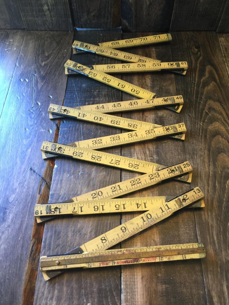 Lufkin Extension Folding Ruler Etsy