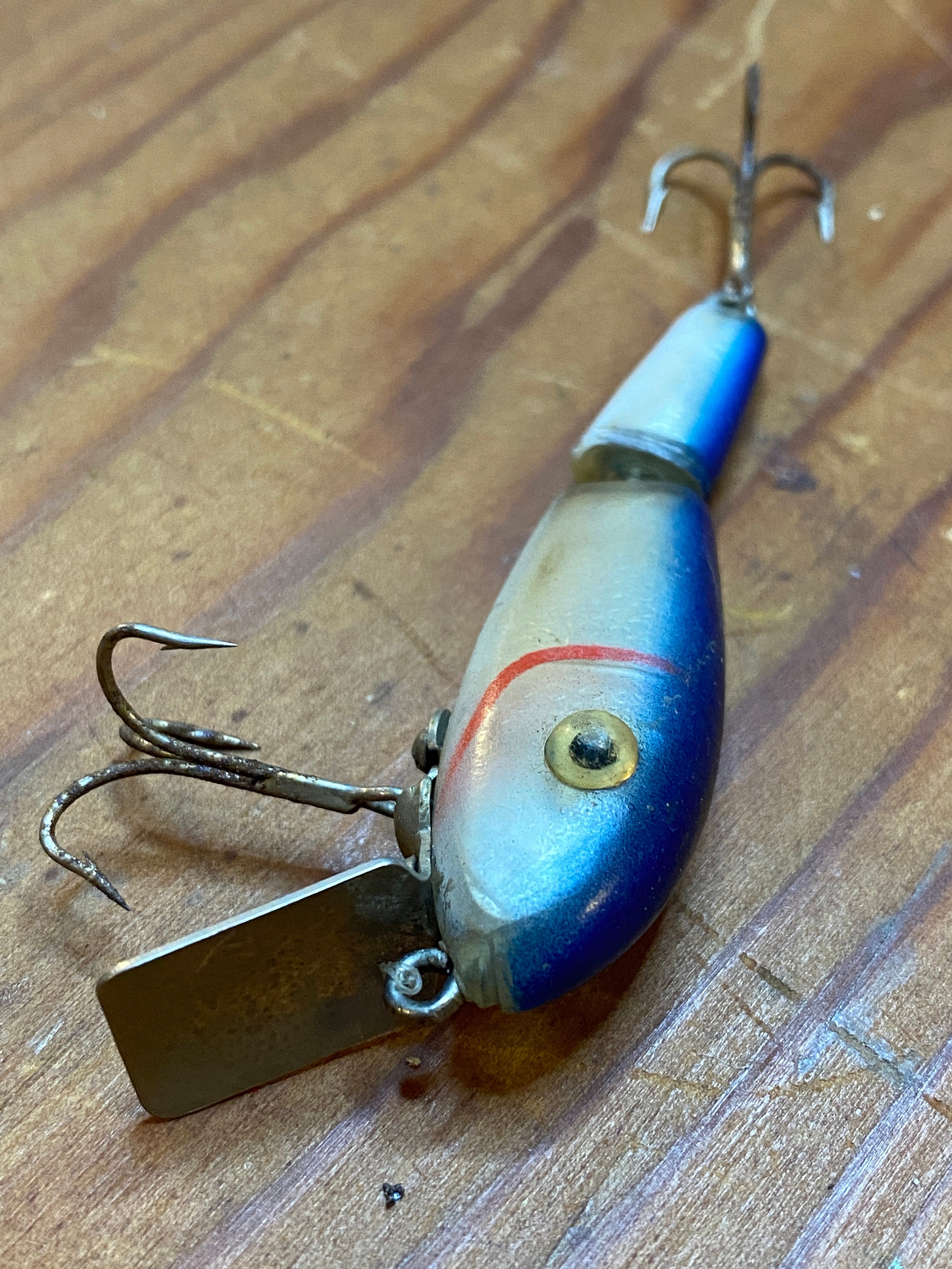 Vintage Pflüeger fishing lure hooks with Stamp on hook (Lot#14555