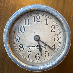 Vintage Minneapolis 8 Day 7 Jewel 77-wind clock furnace timer