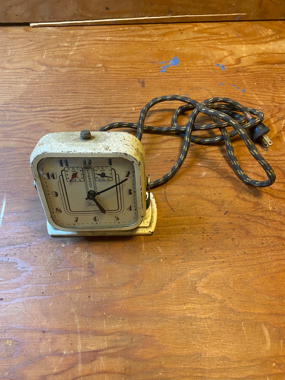 Vintage Electric Alarm Clock Etsy