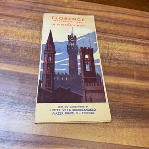 Map of Florence Italy