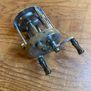 South Bend 350-B Vintage Level Wind FISHING REEL Anti-backlash