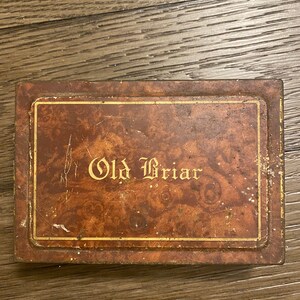 old briar tobacco tin Old Briar Tobacco Tin