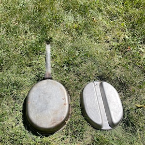 Aluminum mess kit from 1945