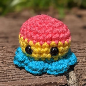 Pridetopi. Pride flag octopi babies image 4