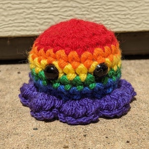 Pridetopi. Pride flag octopi babies image 8
