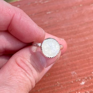 Sterling Silver Moonstone Ring