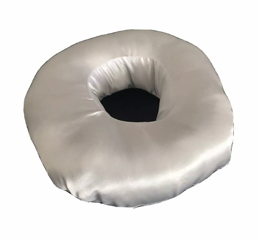 Piercing Ear Pillow Round CNH Pillow With Ear Hole for Piercing Donut