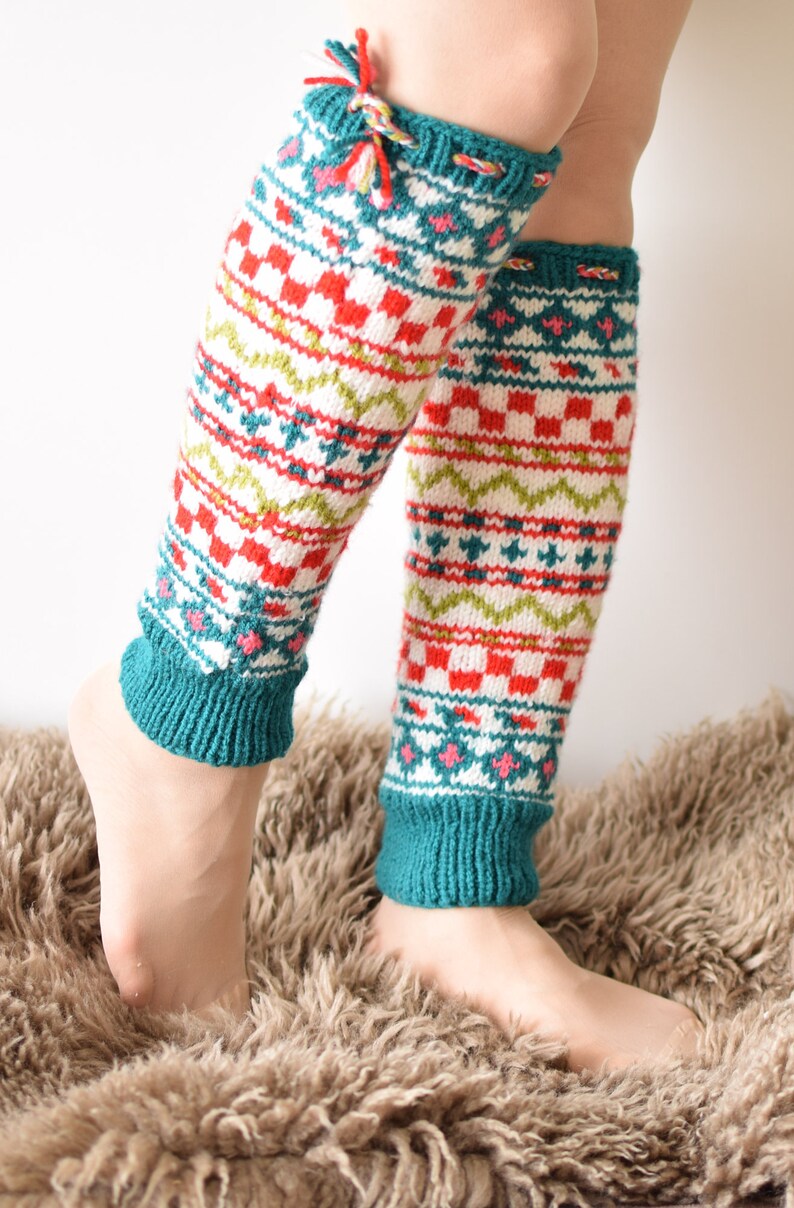 Womens Leg Warmers Legwear Chunky Leg Warmer knitter Leg warmer Wool Boot Cuffs Leggings