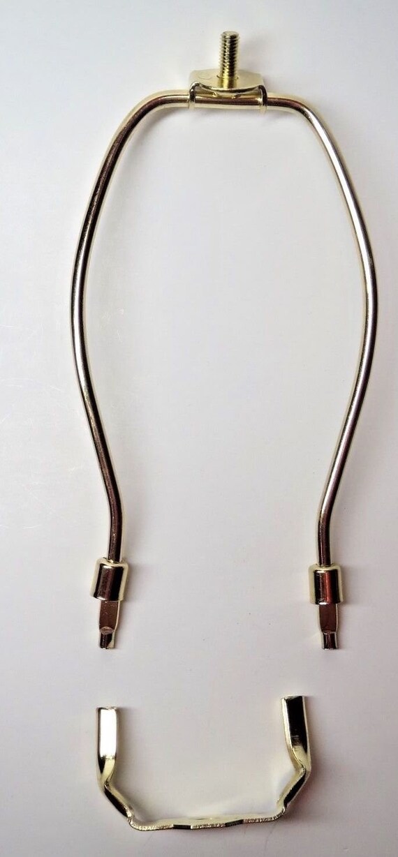New 12 Lamp Harp W Base Saddle Repair Brass Plated