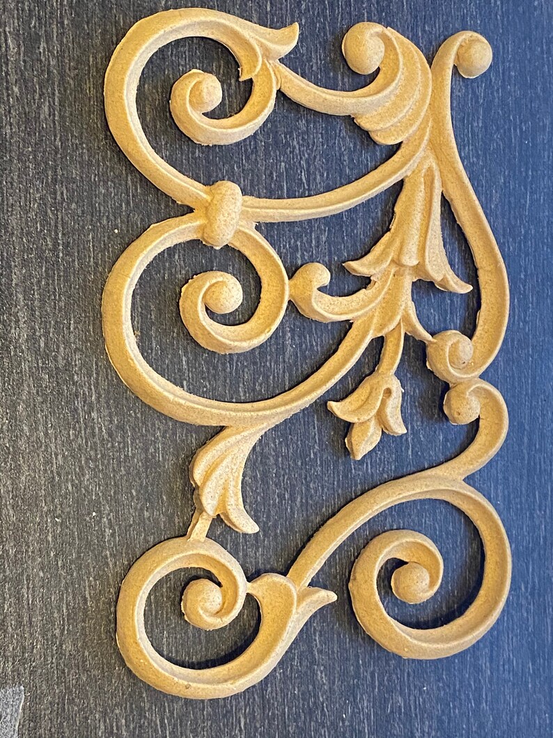 WoodUBend Moulding Wood Trim Wood Embellishment Scrolls Etsy