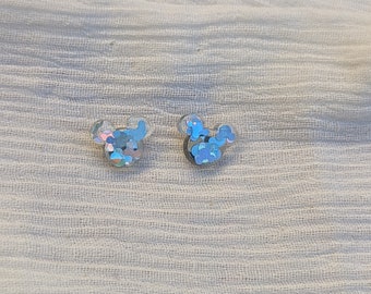 Glitter Mickey Mouse Stud Earring | Disney | Mickey Mouse