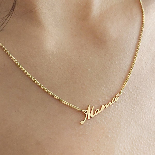 Mama Necklace Etsy