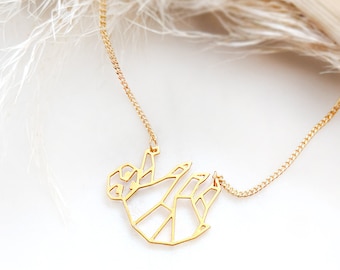 Collana Bradipo Origami: Regalo Animale Calmo E Accogliente - Italia - Foto 9