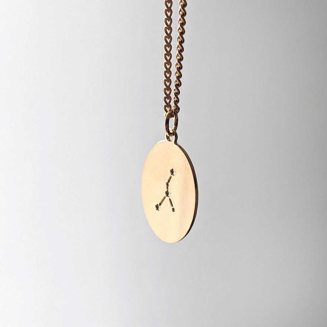 Collana Luna Zodiac Astrologia Oroscopo Segno Stella Collana Luna Zodiac Astrologia Oroscopo Segno Stella