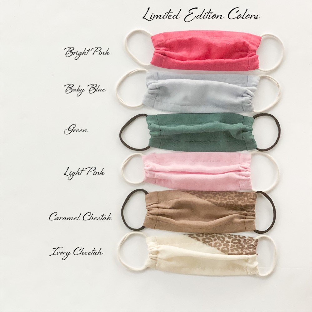 Cheesecloth Cotton Face Mask Liner Etsy