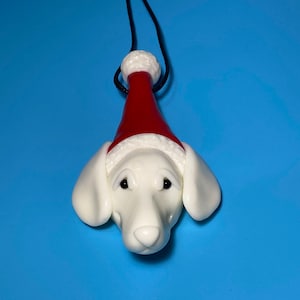 Glow in the Dark Dachshund - Peculiar Pals Handmade Miniature sculpture.