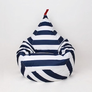 Beanbag chair TIPI marine by Oskar Perek
