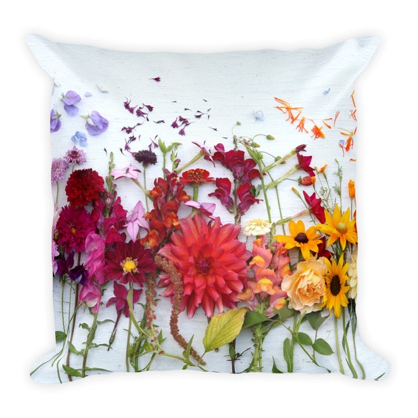 Floral Throw Pillows Etsy