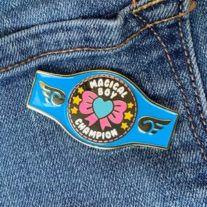 Magical Boy enamel lapel pin