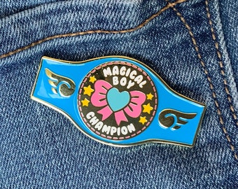 Pin de solapa esmaltado de Magical Boy