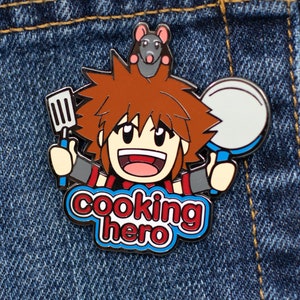 Épinglette en émail Cooking Hero