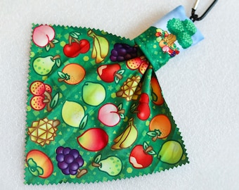 Cozy Fruit Microfiber Pouch