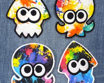Squid / Octopus Iron On Patches
