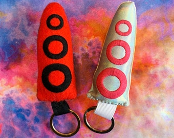 Squeaky Lucky Tentacle Plush Keychain
