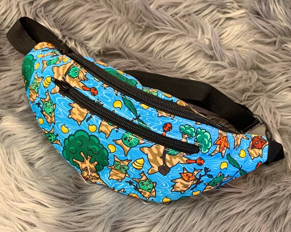 Leaf Buddy Family 3 Zipper Fanny Pack With Hidden Pocket Etsy