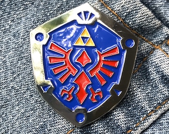 Hero's Sheild enamel lapel pin
