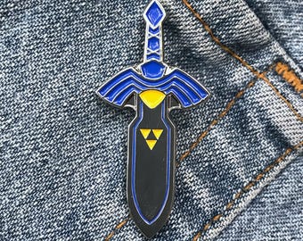 Hero's Sword enamel lapel pin