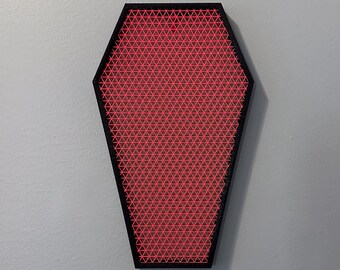 Coffin Pin Hoop Display