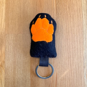 Squeaky Lucky Canine Paw Plush Keychain image 6