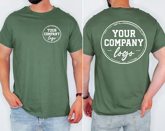 Gildan 5000 Custom T-Shirt, Personalized Shirt, Custom Logo Tee, Unisex Custom T Shirt, Business Logo Shirt