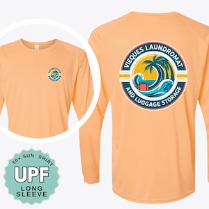 Custom Logo UPF 50+ Sun Shirt: Long Sleeve Work Uniform