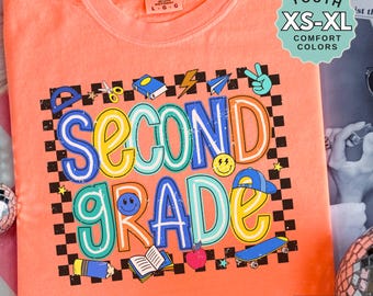 Second Grade Girls First Day of School Shirt: Back to School Outfit