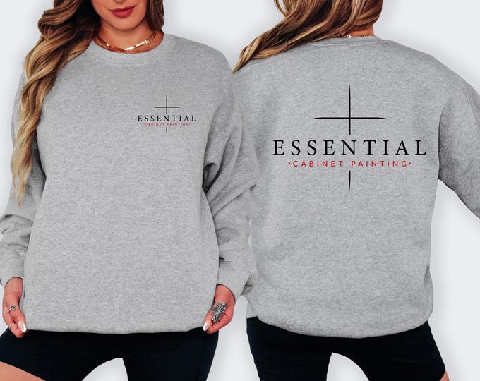 Custom Crewneck Sweatshirt: Business and Group Apparel (All Sizes)